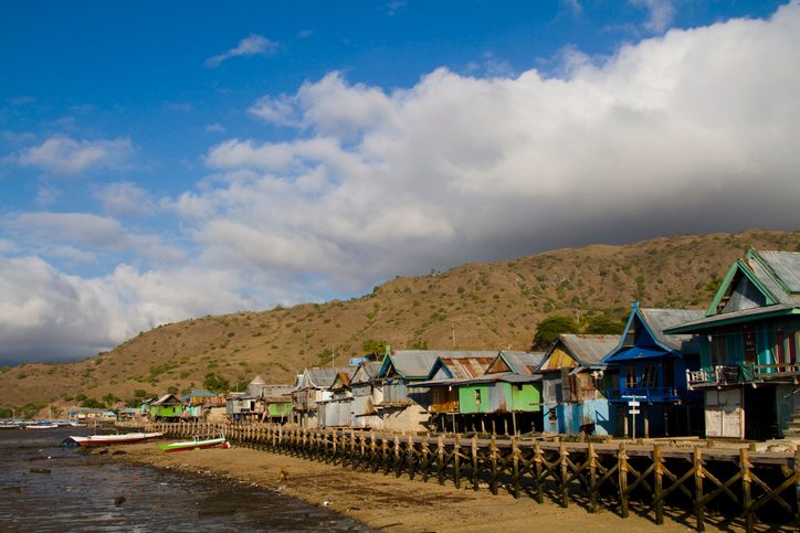 Komodo village Indonesia