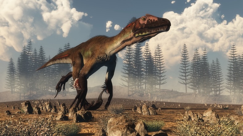 Deadliest dinosaur Utahraptor