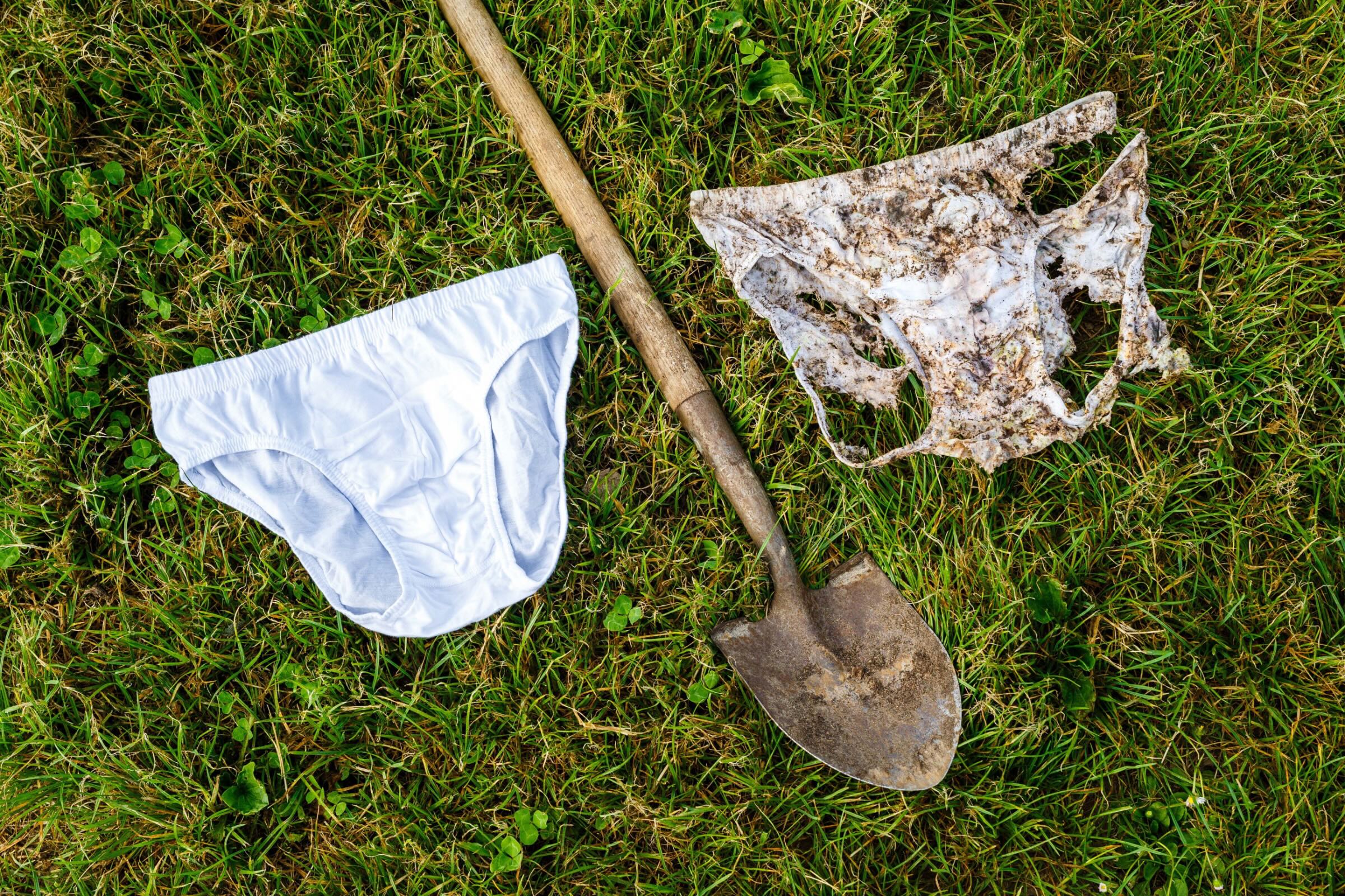 Cotton underwear and soil health