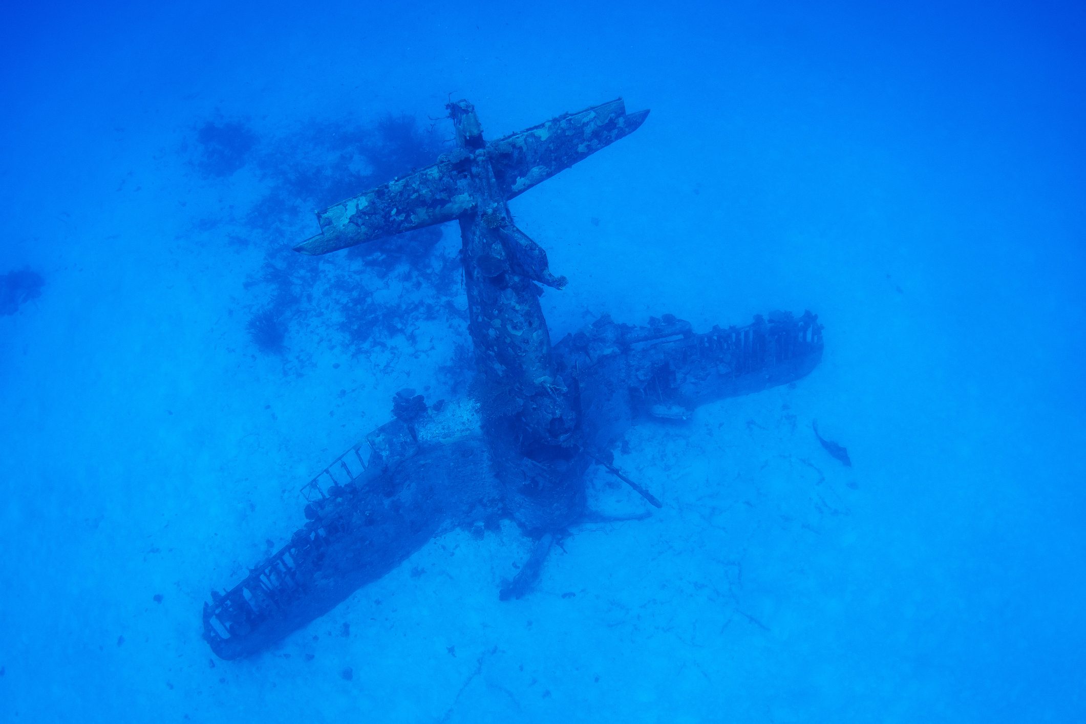 Airplane graveyard, Kwajalein Atoll, Marshall Islands