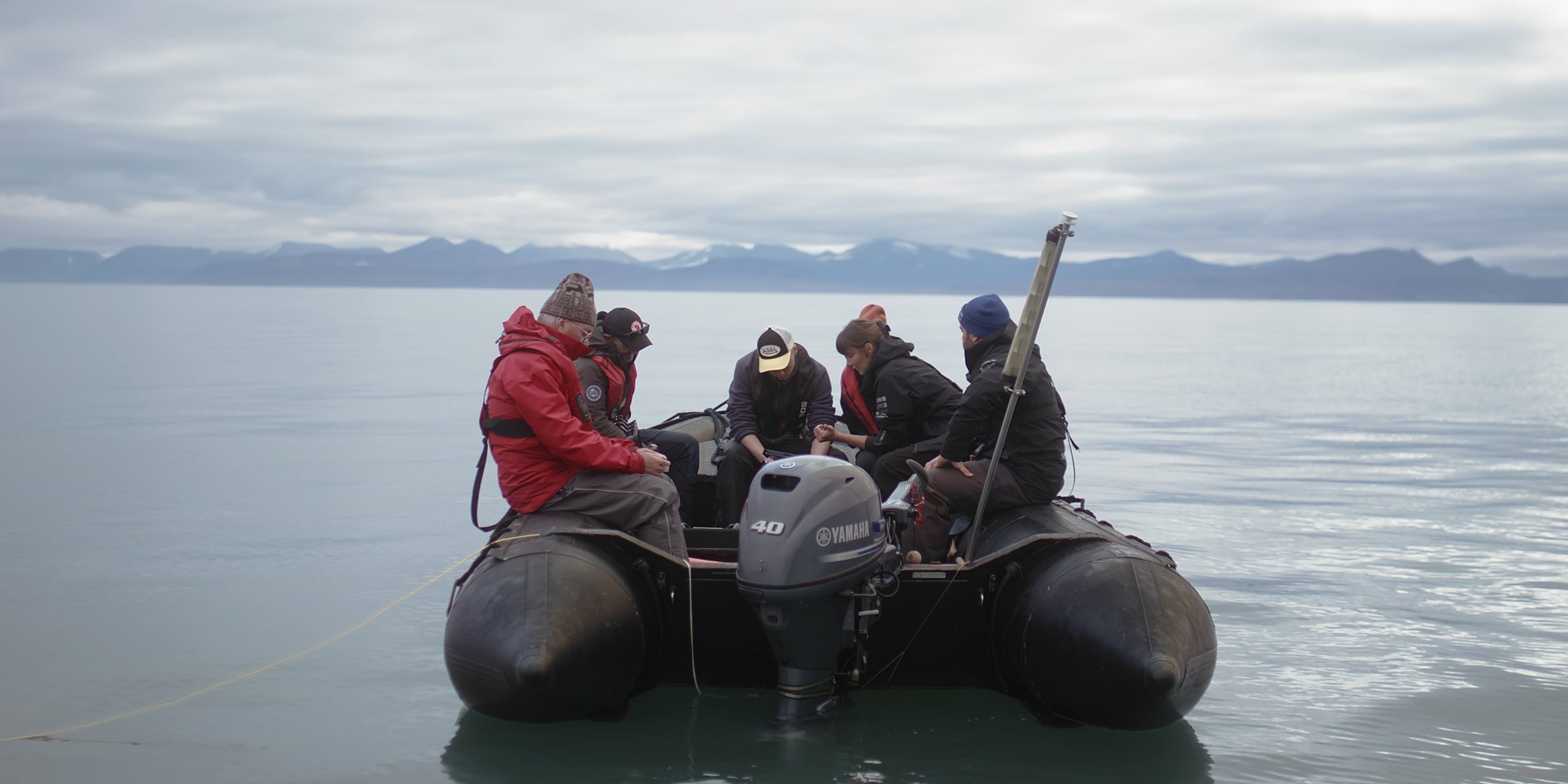 Researchers in Greenland